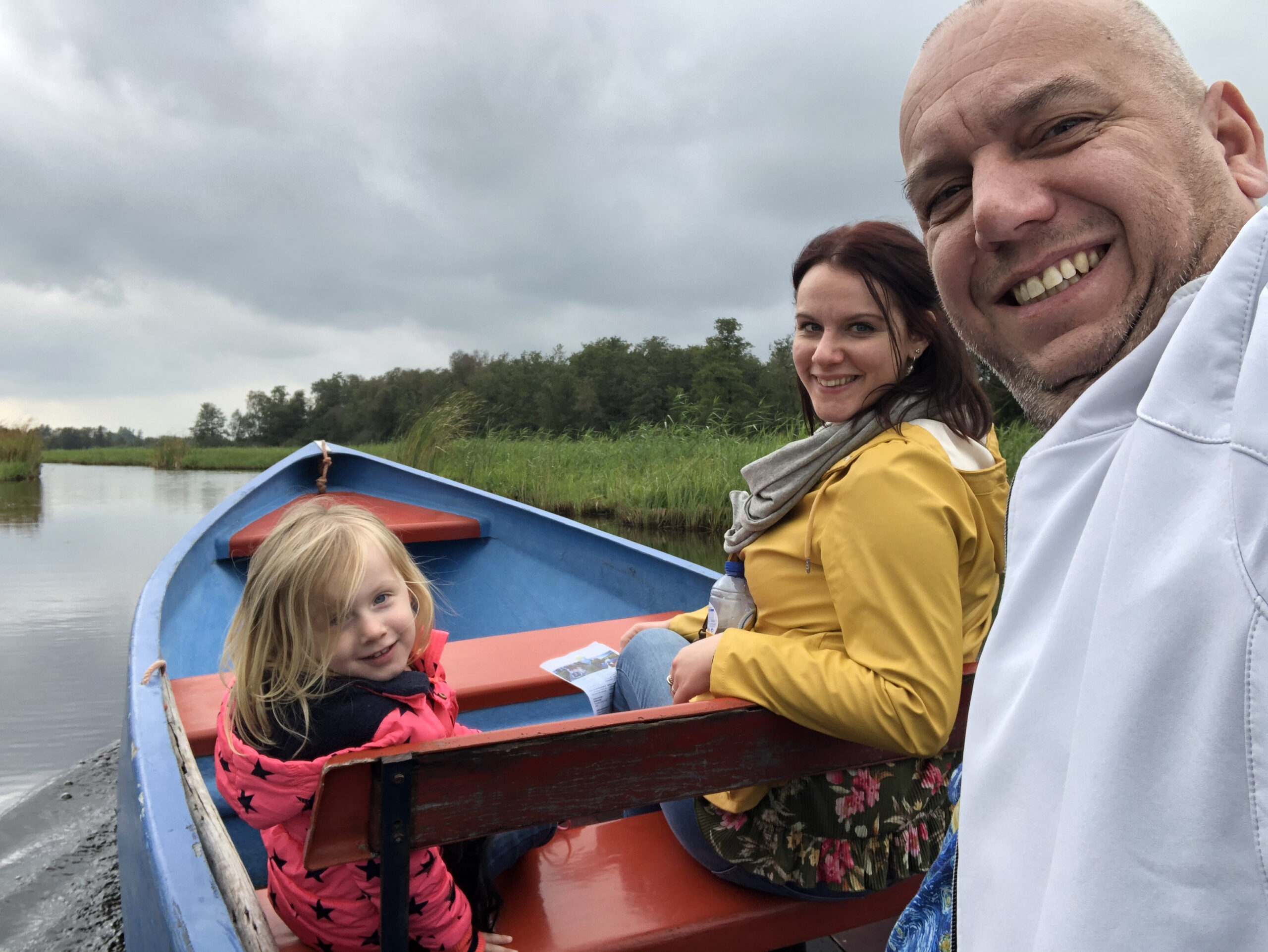 janna en wendy en Bas giethoorn