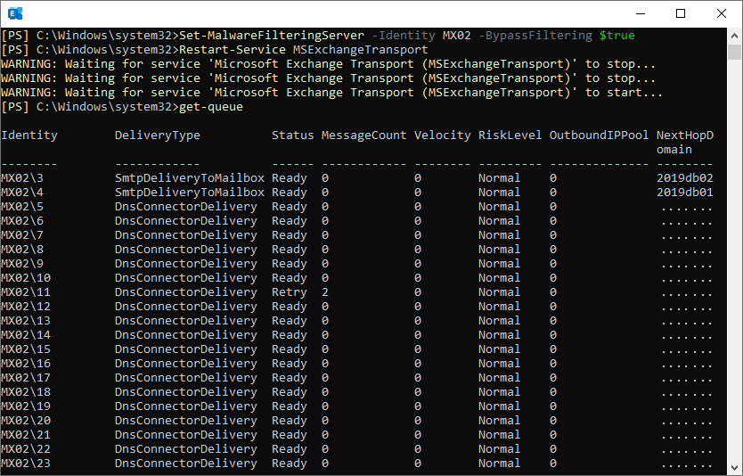 "The FIP-FS Scan Process failed initialization. Error: 0x80004005. Error Details: Unspecified error" en "The FIP-FS "Microsoft" Scan Engine failed to load. PID: 26008, Error Code: 0x80004005. Error Description: Can't convert "2201010009" to long."