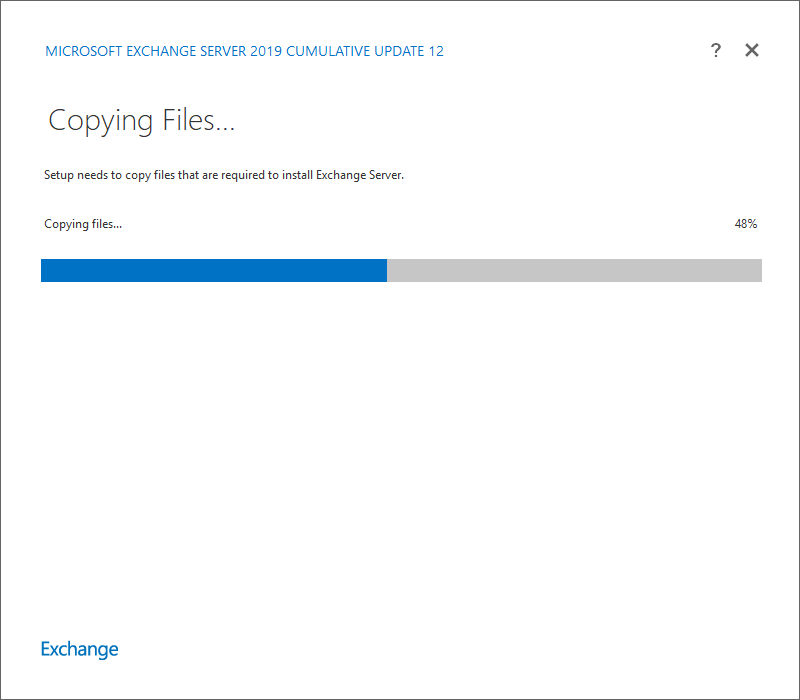 Microsoft Exchange Server 2019 Cumulative Update 12