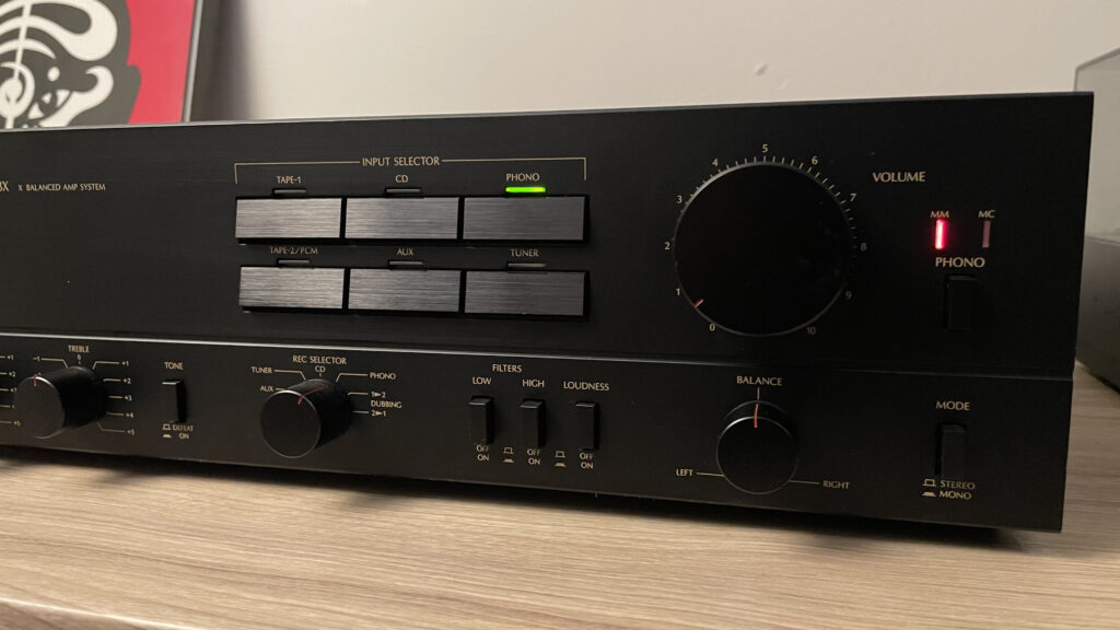 Sansui integrated amplifier AU-G33X phono