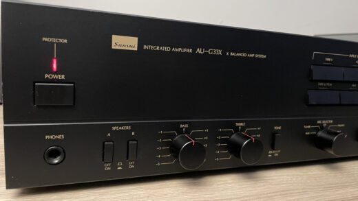 Sansui integrated amplifier AU-G33X