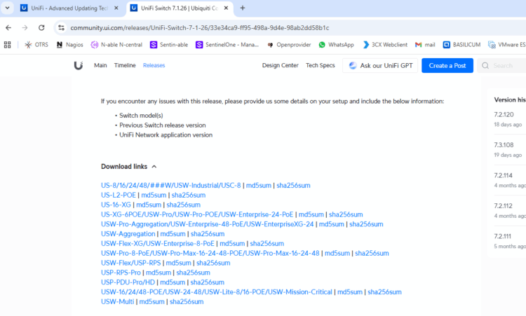 UniFi firmware upgrade via ssh – Steijvers.com